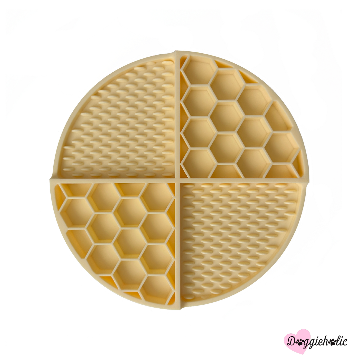 Honeycomb Silicone Lick Mat/Slow Feeding Bowl