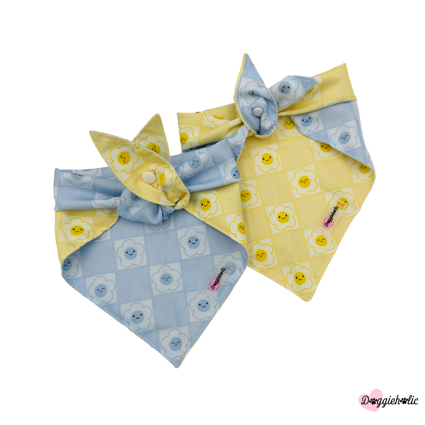 Smiley Flower Bandana