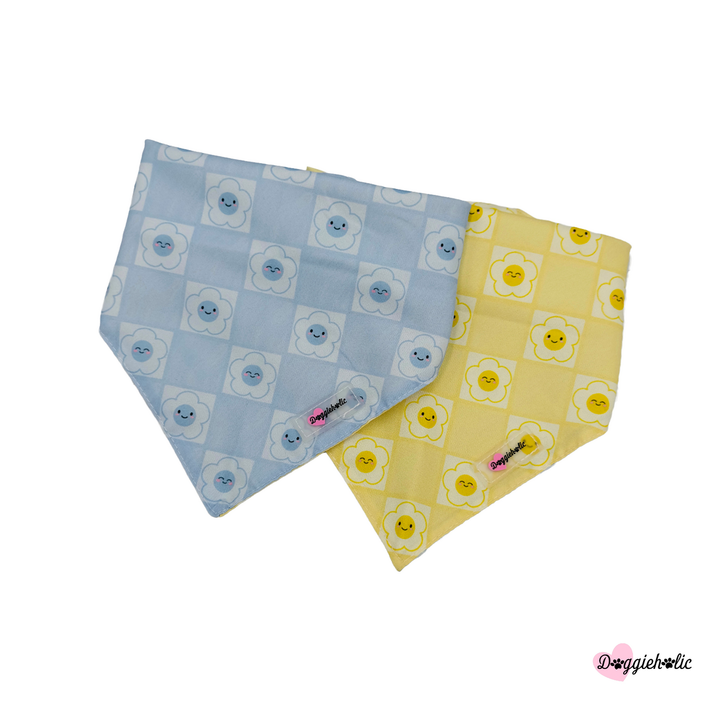 Smiley Flower Bandana