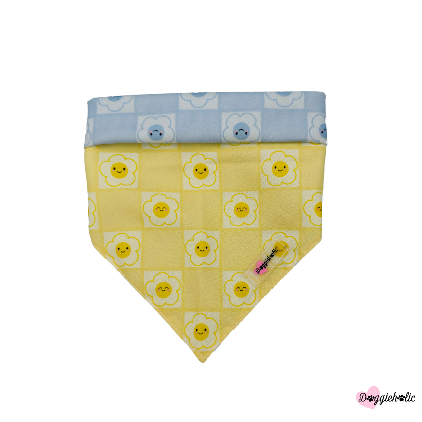 Smiley Flower Bandana