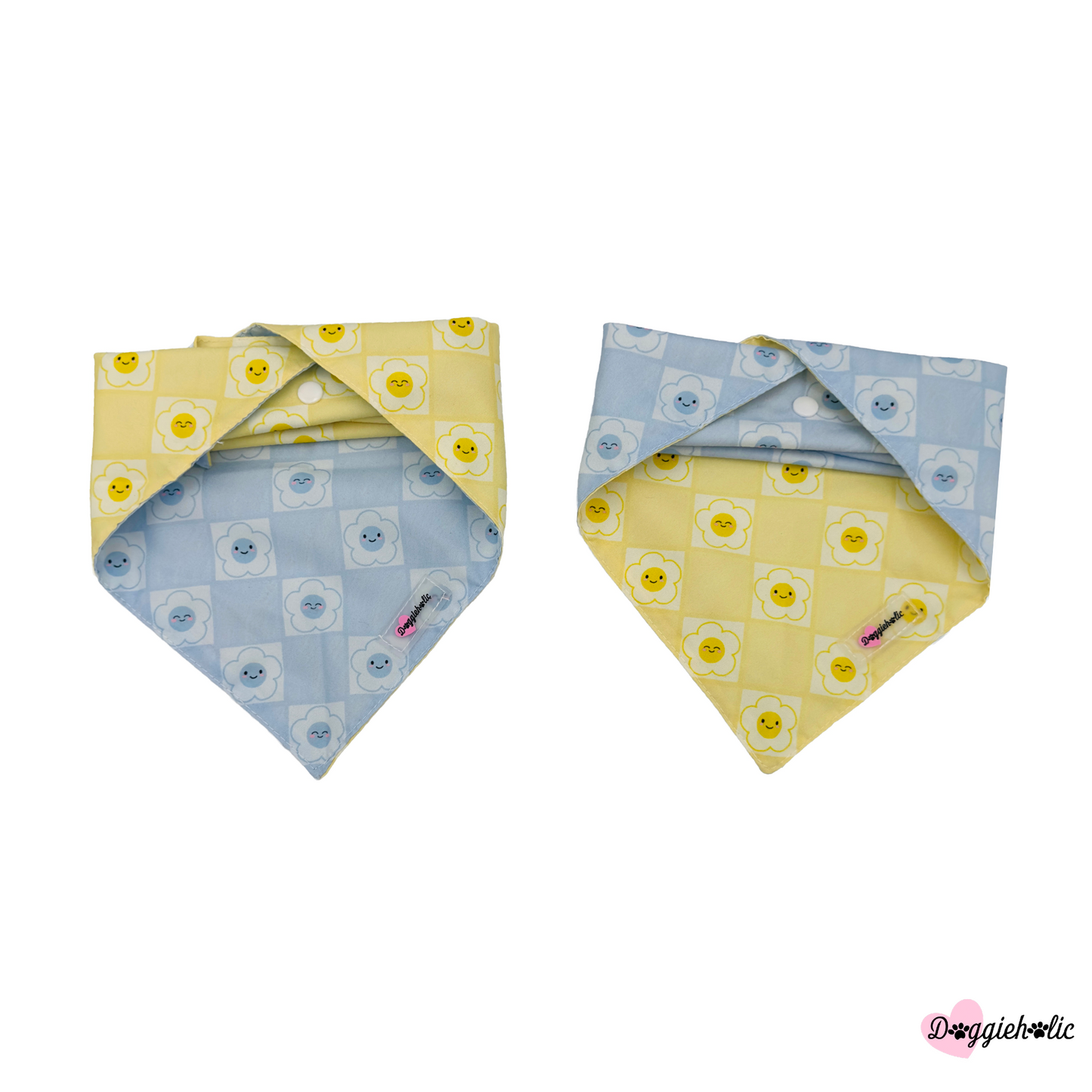Smiley Flower Bandana