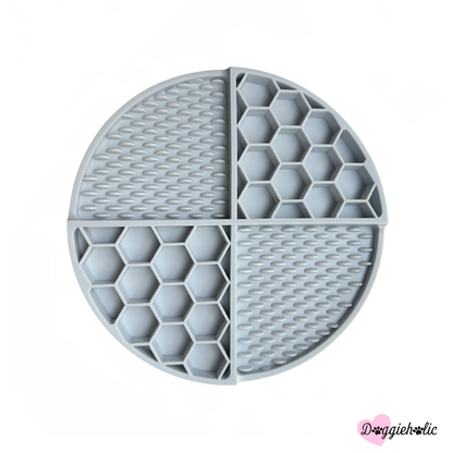 Honeycomb Silicone Lick Mat/Slow Feeding Bowl