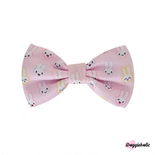 Load image into Gallery viewer, Pink Bunny Bowtie